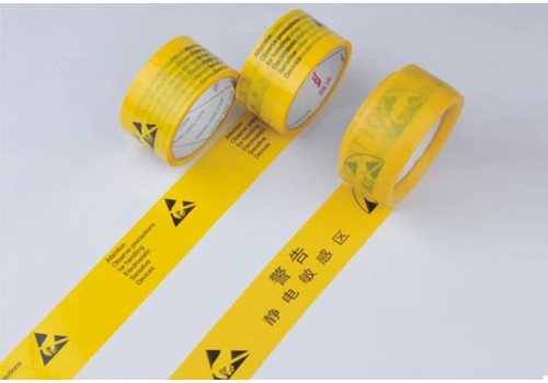 Yellow ESD Warning Tape
